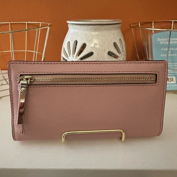 KATE SPADE Cameron Street Lacy bifold Blush Leather Wallet - Picture 4 of 13